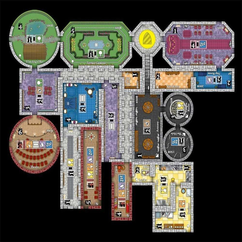 Bezier Games Castles of Mad King Ludwig