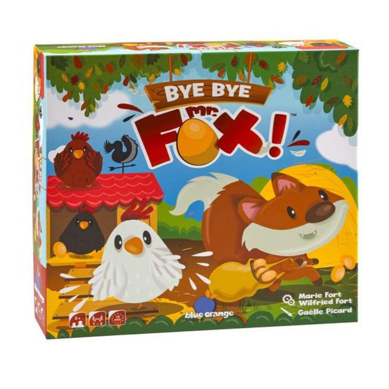 Blue Orange Bye Bye Mr. Fox!