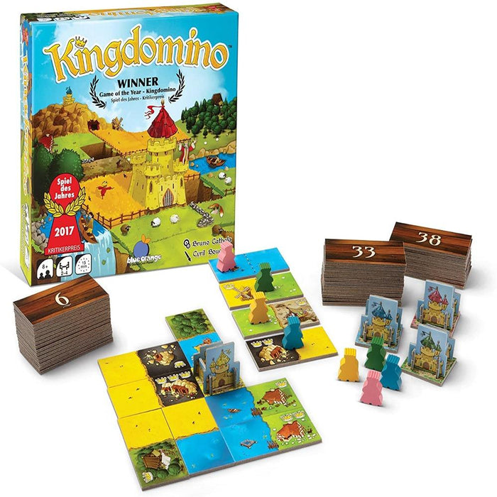 KINGDOMINO - Board Game, Gameplay Review - Odd Statue Games, kingdomino 