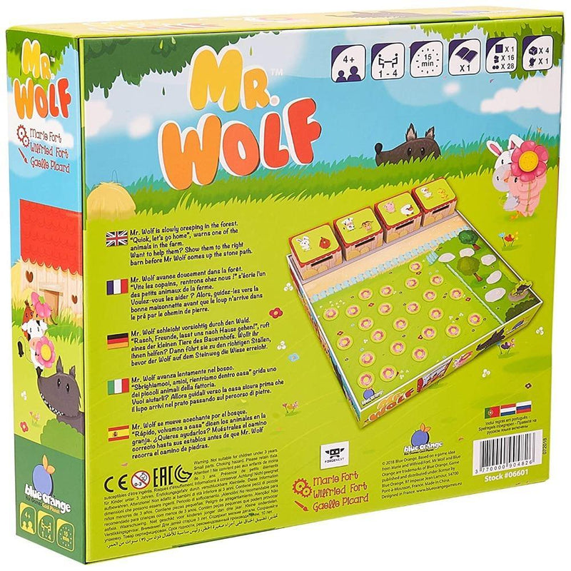 Blue Orange Mr. Wolf