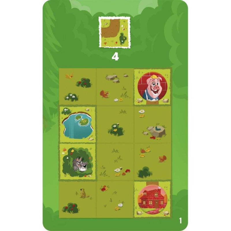 Blue Orange Pig Puzzle Games