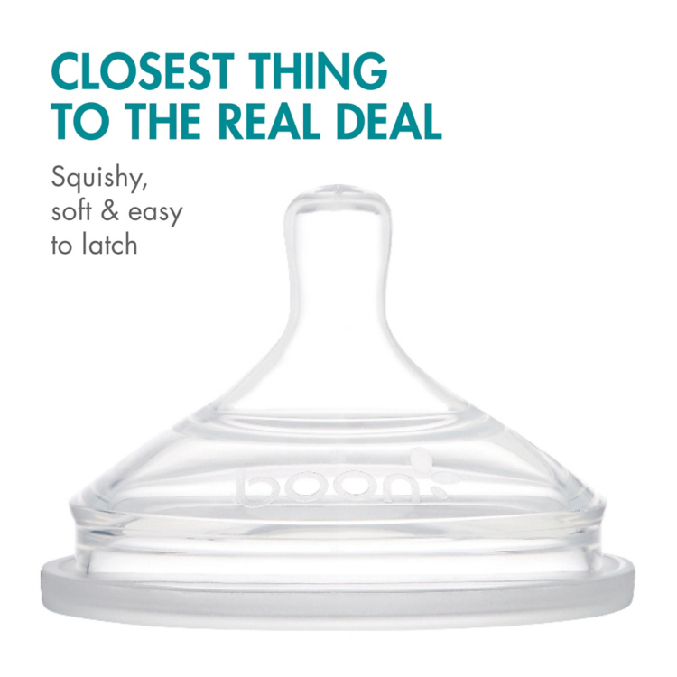 Boon Nursh Silicone Nipples 3Pack