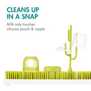 Boon Nursh Silicone Pouch 3 Piece Pack, 4 Ounce