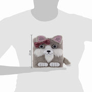 Bow Bow the Puppy Plush Notebook