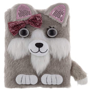 Bow Bow the Puppy Plush Notebook