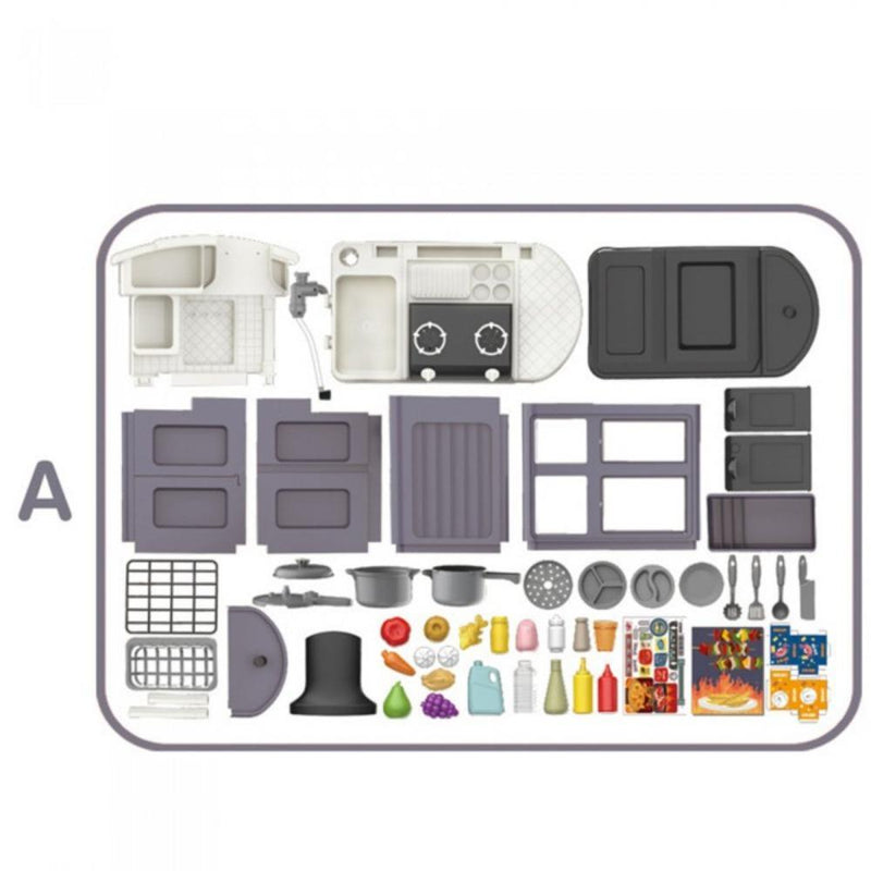 Bowa Spraying Mist Kitchen Play Set (TM-8775)