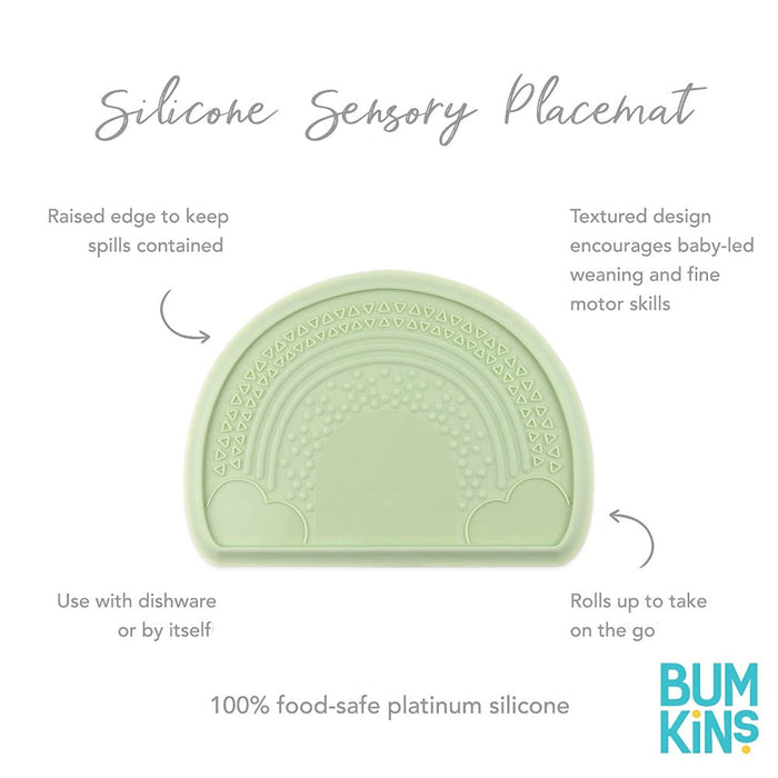 Bumkins Silicone Sensory Placemat -Small-Mealtime Essentials-Bumkins-Toycra