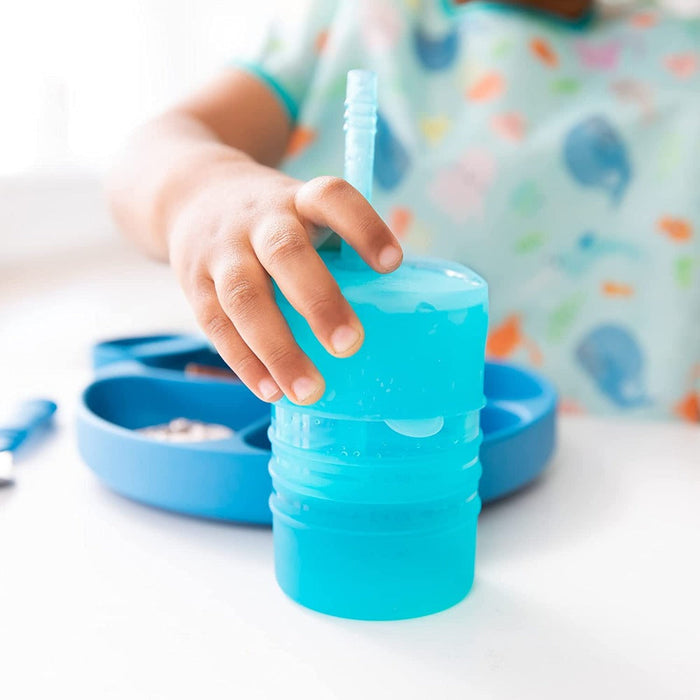 Silicone Starter Cup: Blue