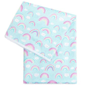 Bumkins Splat Mat: Rainbows