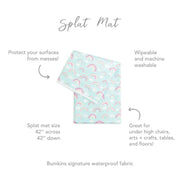 Bumkins Splat Mat: Rainbows