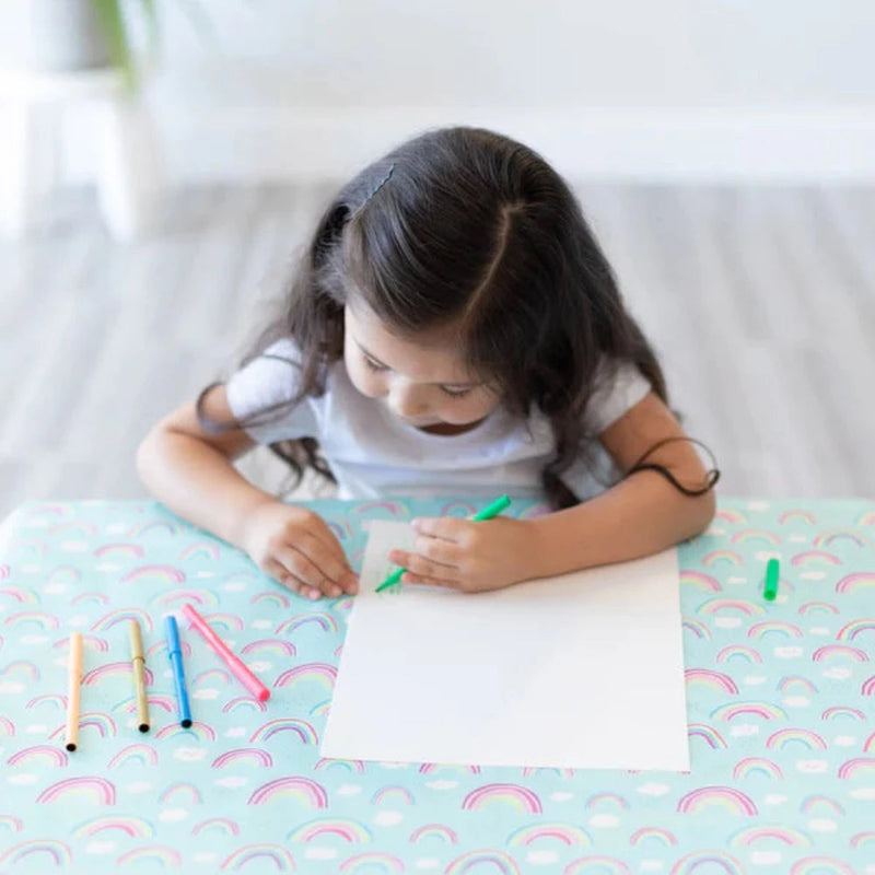 Bumkins Splat Mat: Rainbows