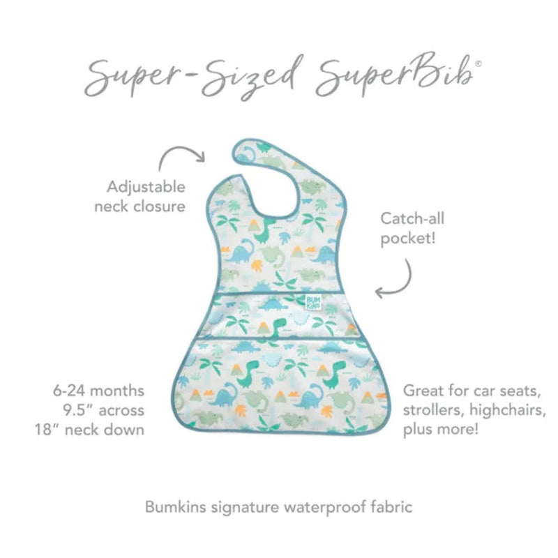 Bumkins Super-Sized SuperBib : Dinosaurs