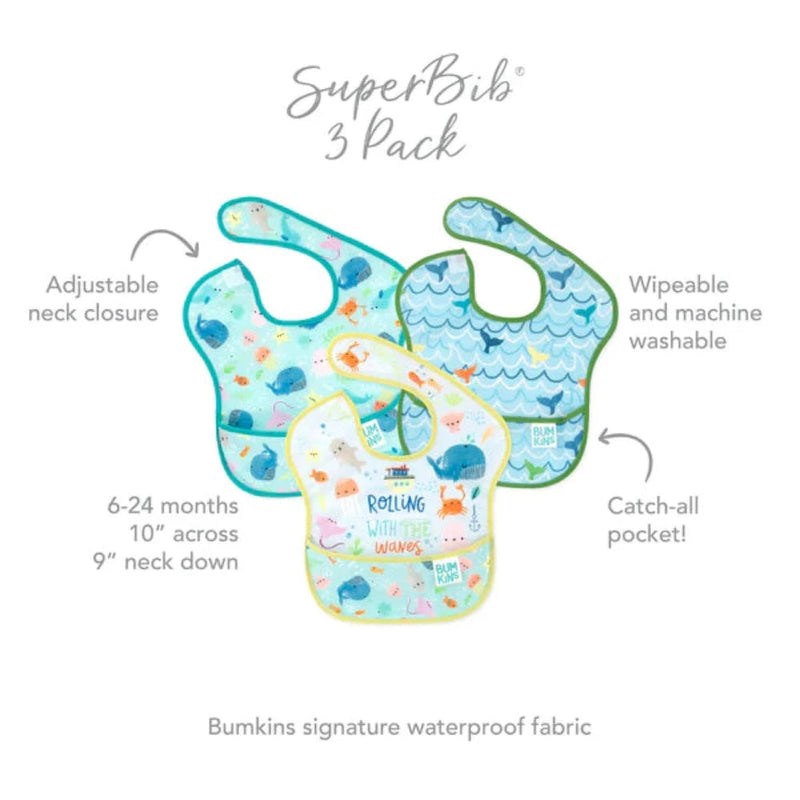 Bumkins SuperBib 3 Pack