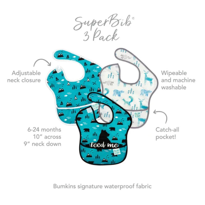Bumkins SuperBib 3 Pack