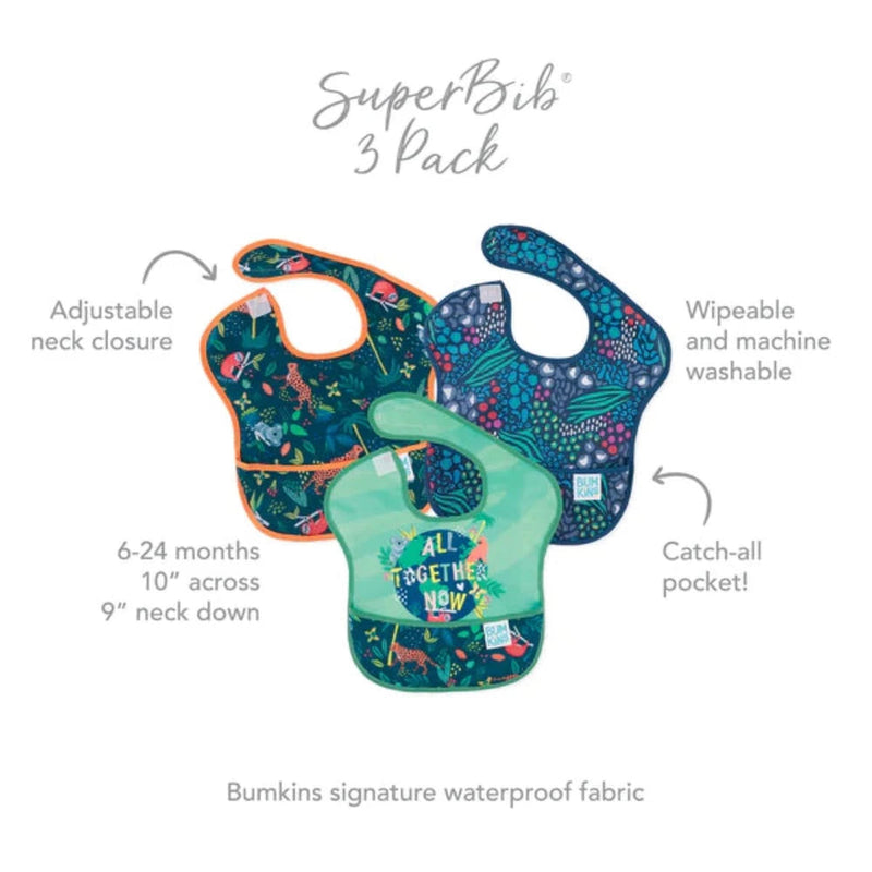 Bumkins SuperBib 3 Pack