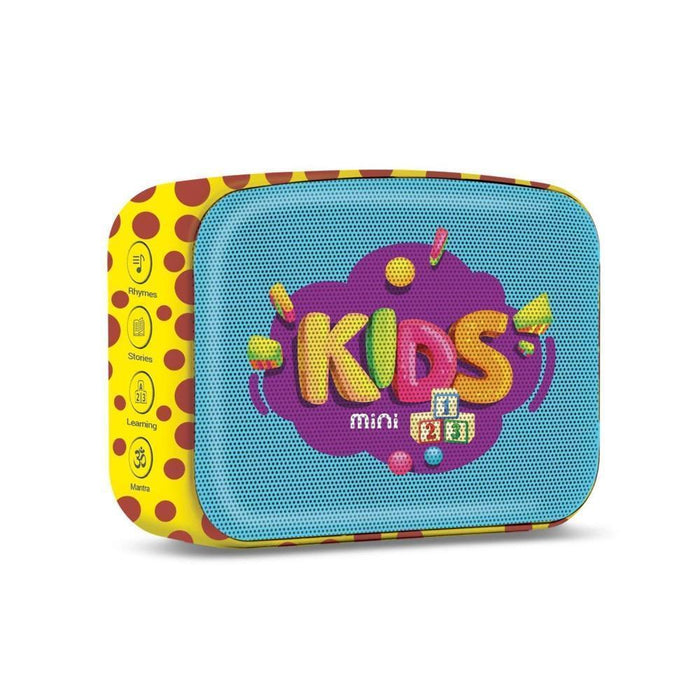 Carvaan Saregama Mini Kids - Pre-Loaded with Stories, Rhymes, Learnings, Mantras with Bluetooth/USB/Aux in-Out-Musical Toys-Saregama-Toycra