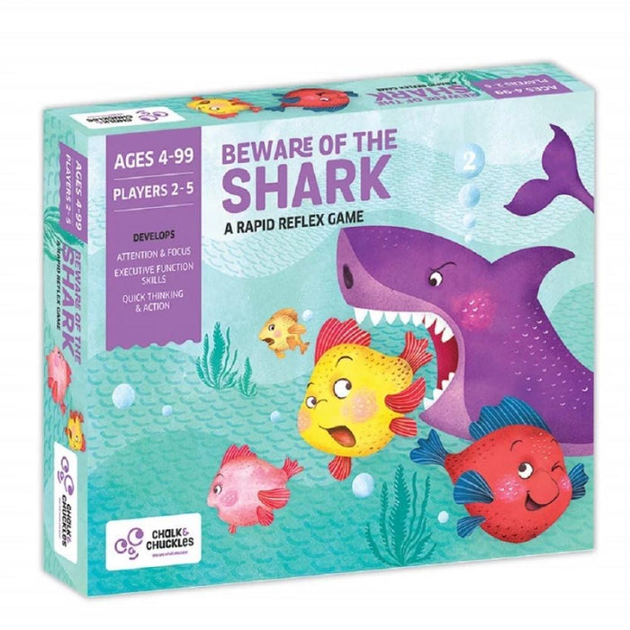 Chalk & Chuckles Beware of the Shark-Family Games-Chalk & Chuckles-Toycra
