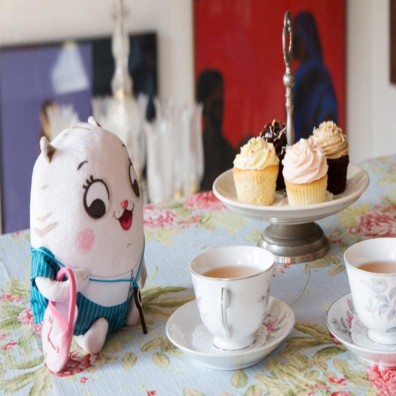 Chalk & Chuckles Caring Cats Helpfilli Plush