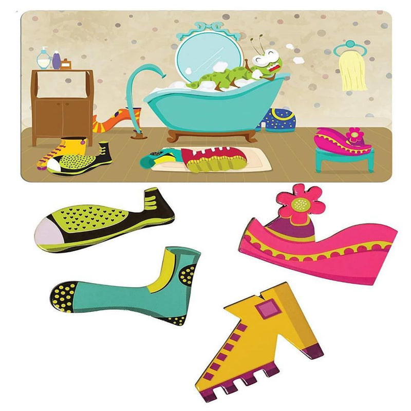 Chalk & Chuckles Catterpillar Clutter