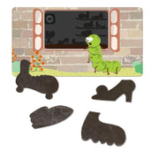 Chalk & Chuckles Catterpillar Clutter