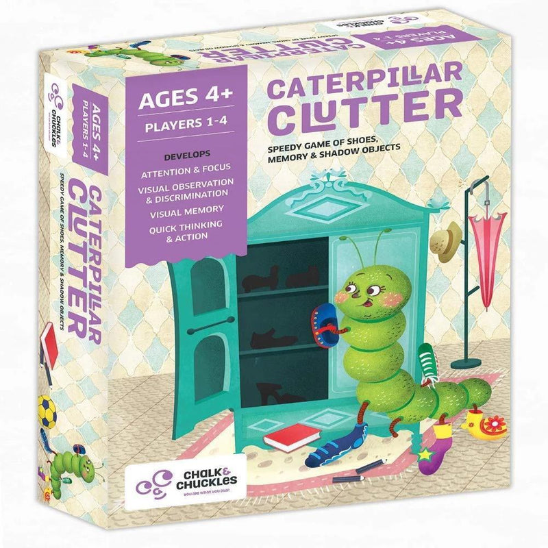 Chalk & Chuckles Catterpillar Clutter