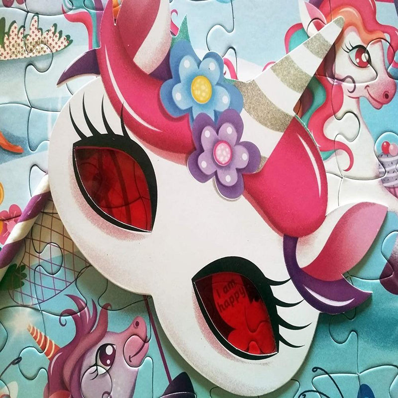 Chalk & Chuckles I Love Unicorns 100 Piece Jigsaw Puzzle