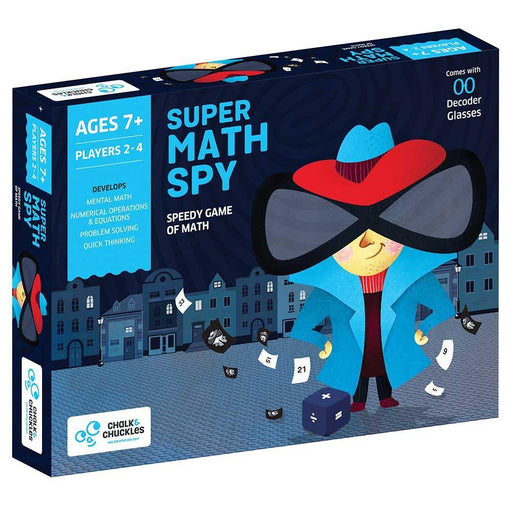 Chalk & Chuckles Super Math Spy-Family Games-Chalk & Chuckles-Toycra