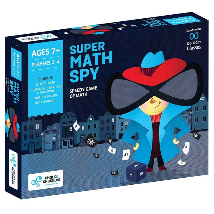 Chalk & Chuckles Super Math Spy — Toycra