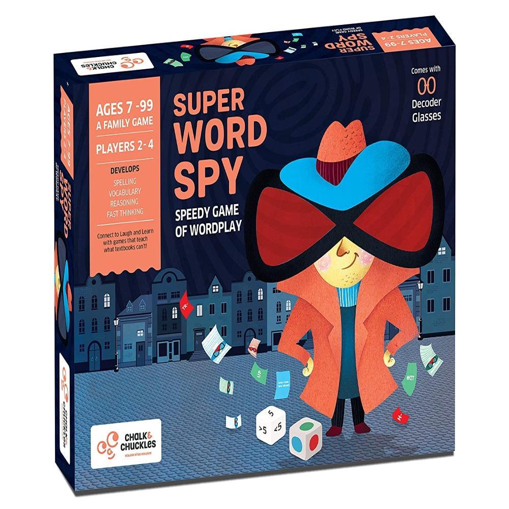 Chalk & Chuckles Super Word Spy — Toycra