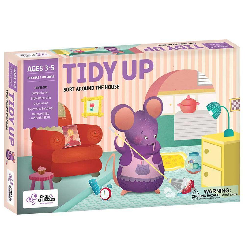 Chalk & Chuckles Tidy Up