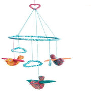 Chalk & Chuckles Yarn Birds Baby Mobile