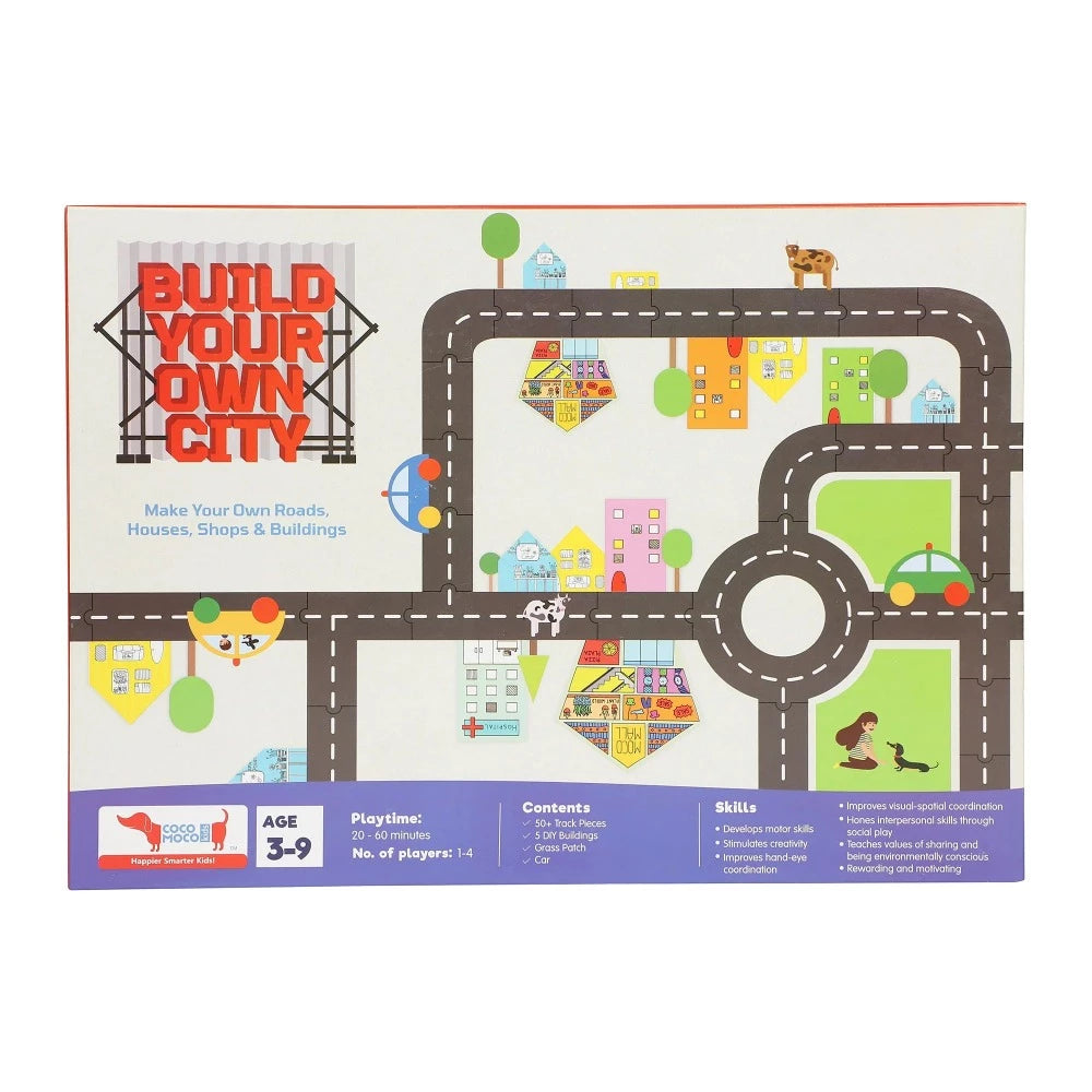 Cocomoco Kids Build Your Own City | Buy Online at Toycra