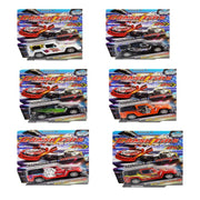 Crash'ems Pull Back Vehicle Series 1 -Set of 6