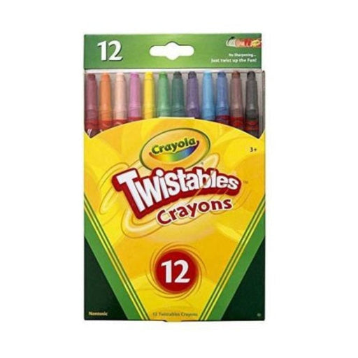 Crayola 12 Twistable Crayons-Arts & Crafts-Crayola-Toycra