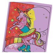 Crayola Color Magic Shimmer Paper & Marker Set, Unicorns