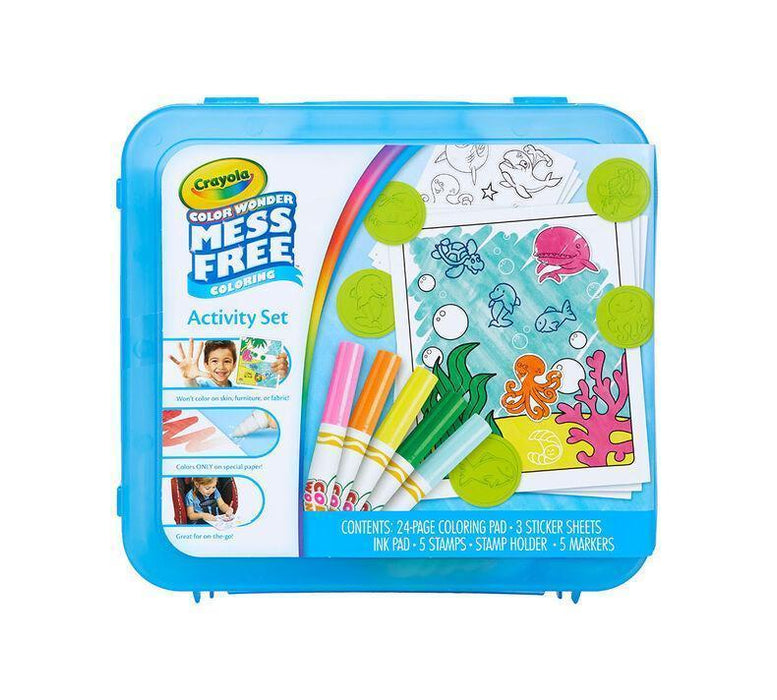 Crayola Color Wonder Mess Free Coloring Activity Set — Toycra