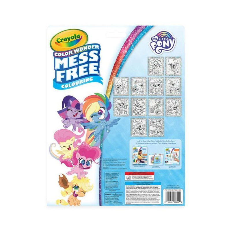 Crayola Color Wonder Mess Free My Little Pony Glitter Box
