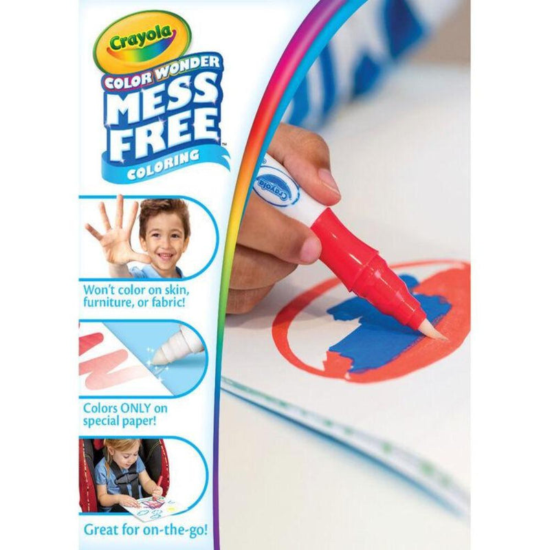 Crayola Color Wonder Mess Free Paintbrush Pens & Paper