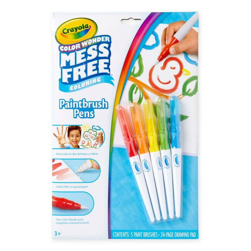 Crayola Color Wonder Mess Free Paintbrush Pens & Paper