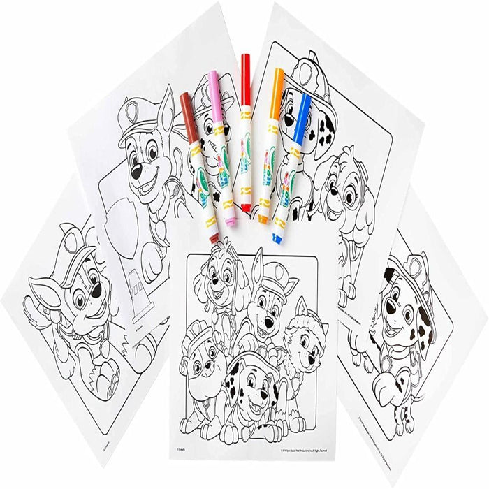 Crayola Color Wonder Mess Free Paw Patrol Coloring Pages & Markers-Arts & Crafts-Crayola-Toycra