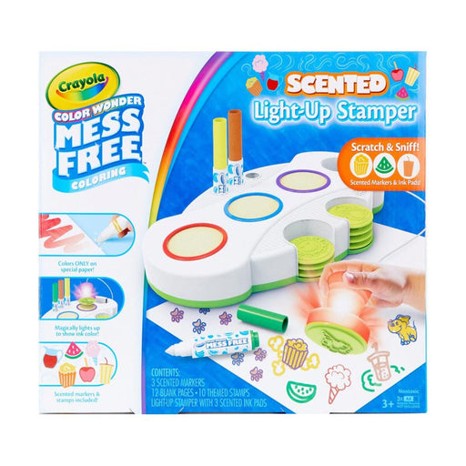 Crayola Color Wonder Mess Free Scented Light Up Stamper Set-Arts & Crafts-Crayola-Toycra