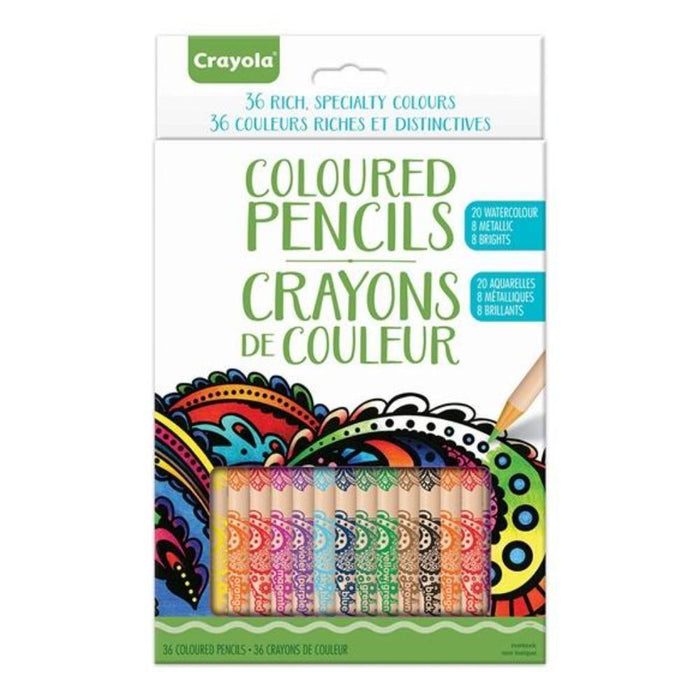 Crayola Colored Pencil Set, 36-Colors-Arts & Crafts-Crayola-Toycra