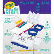 Crayola Craft Confetti Coasters & Dish Craft Kit