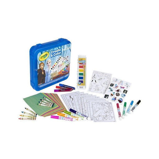 Crayola Create & Colour Case, Frozen 2-Arts & Crafts-Crayola-Toycra