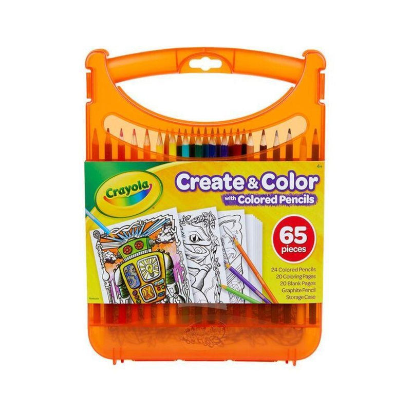 Crayola Create and Color with Colored Pencils