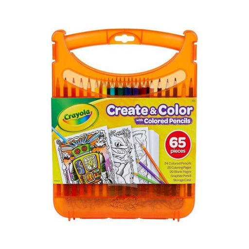 Crayola Create and Color with Colored Pencils-Arts & Crafts-Crayola-Toycra