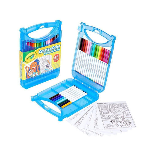 Crayola Create and Color with Super Tips Washable Markers-Arts & Crafts-Crayola-Toycra