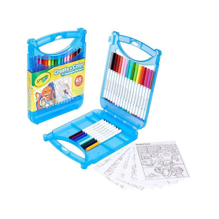 Crayola Create and Color with Super Tips Washable Markers — Toycra