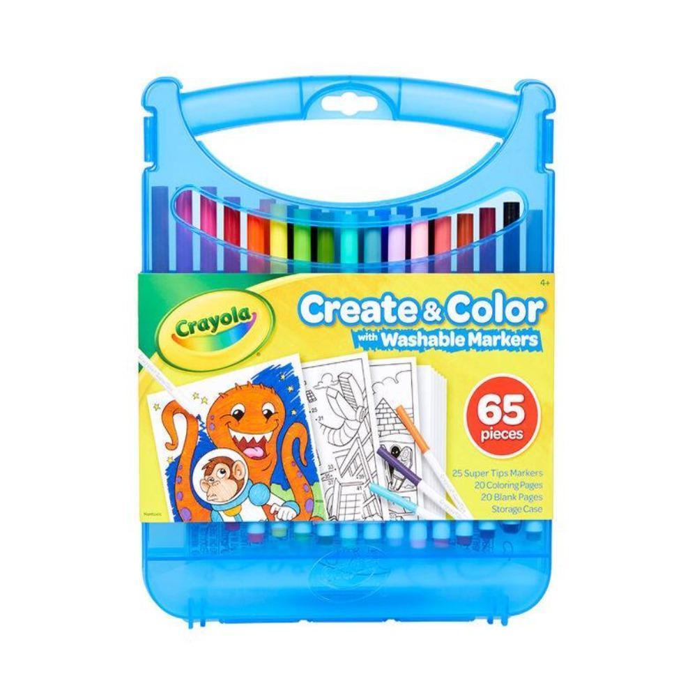 Crayola Create and Color with Super Tips Washable Markers — Toycra