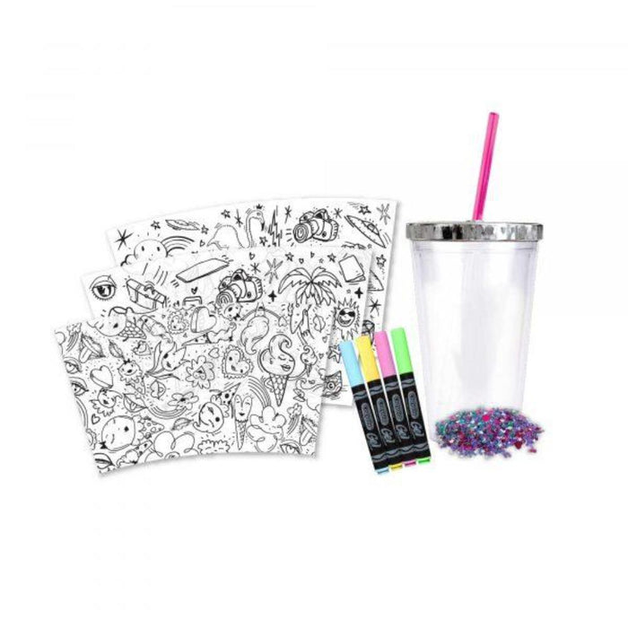 Crayola Creations Confetti Tumbler Kit-Arts & Crafts-Crayola-Toycra